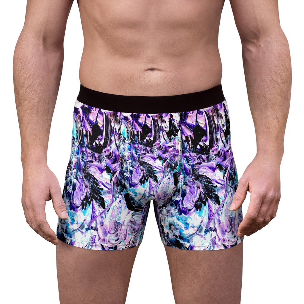 Kian Collection - Purple Teal Boxer Briefs