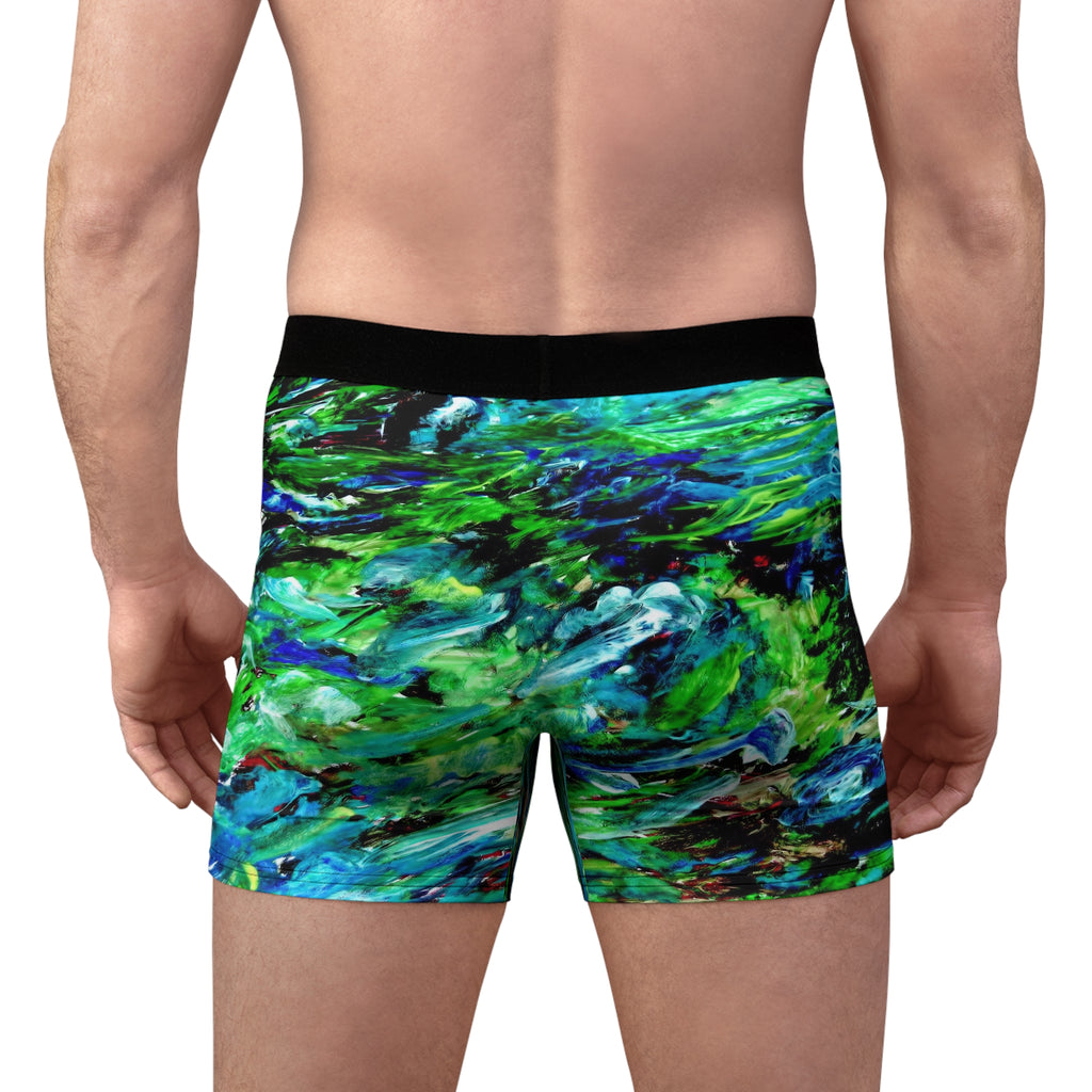 Charlie Collection - Ocean Green Boxer Briefs