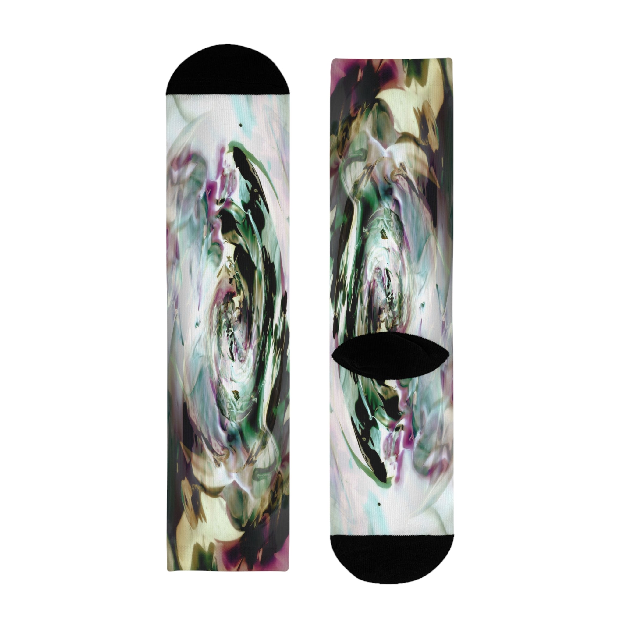 Mallow Collection - Forest Pastel Crew Socks