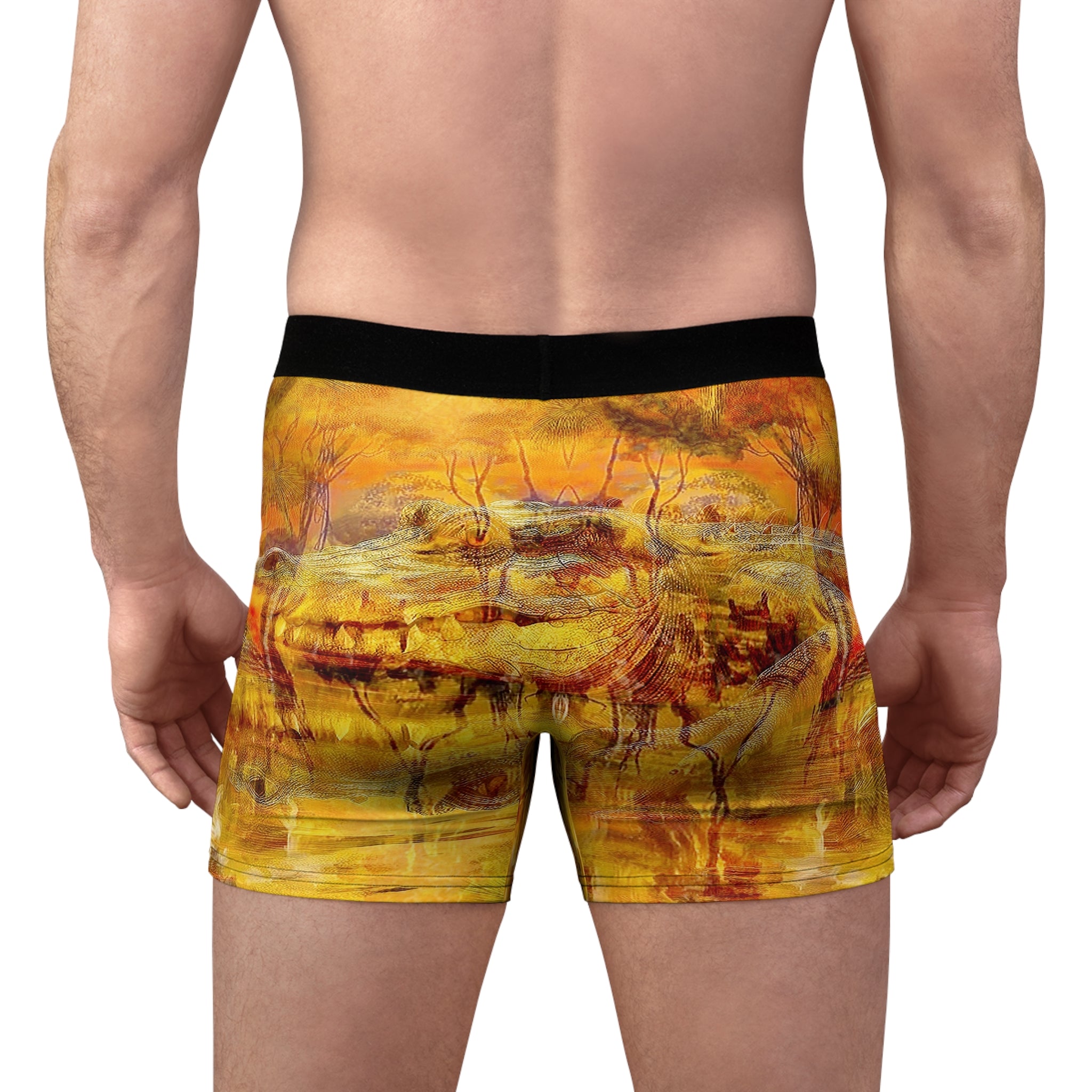 Ginga Collection - Yellow Boxer Briefs
