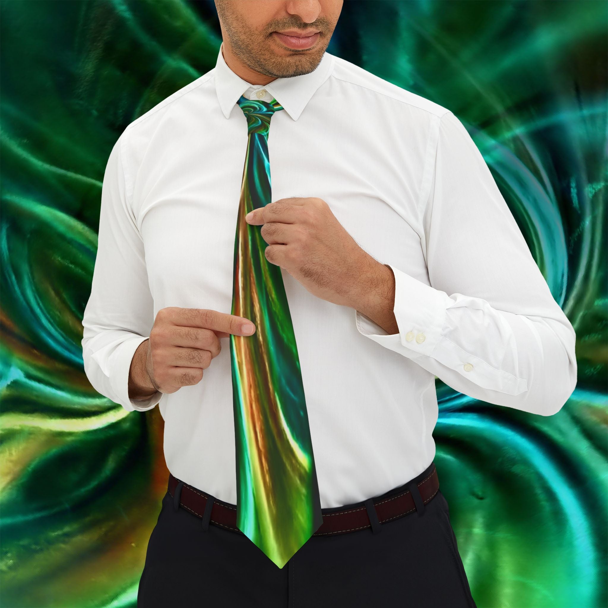 Farley Collection - Aurora Forest Necktie