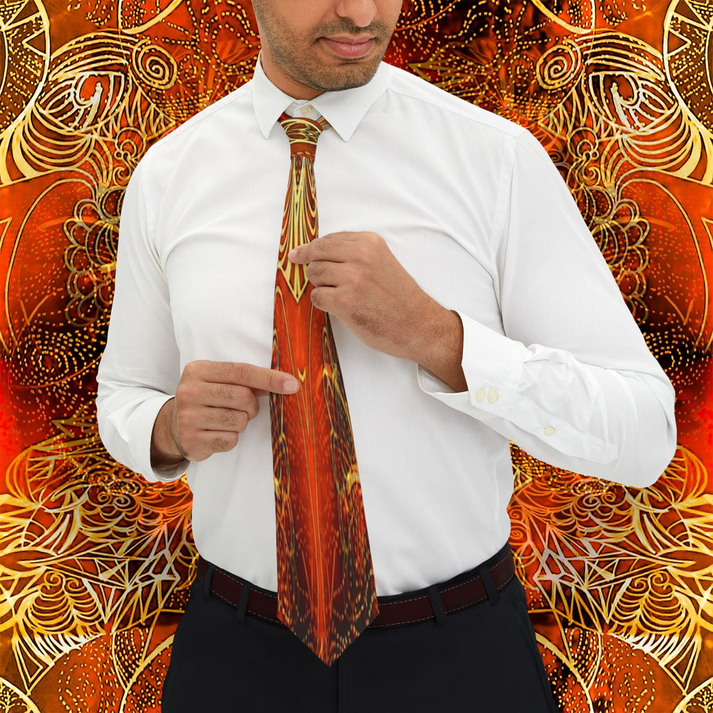 Takoda Collection - Warm Gold Necktie