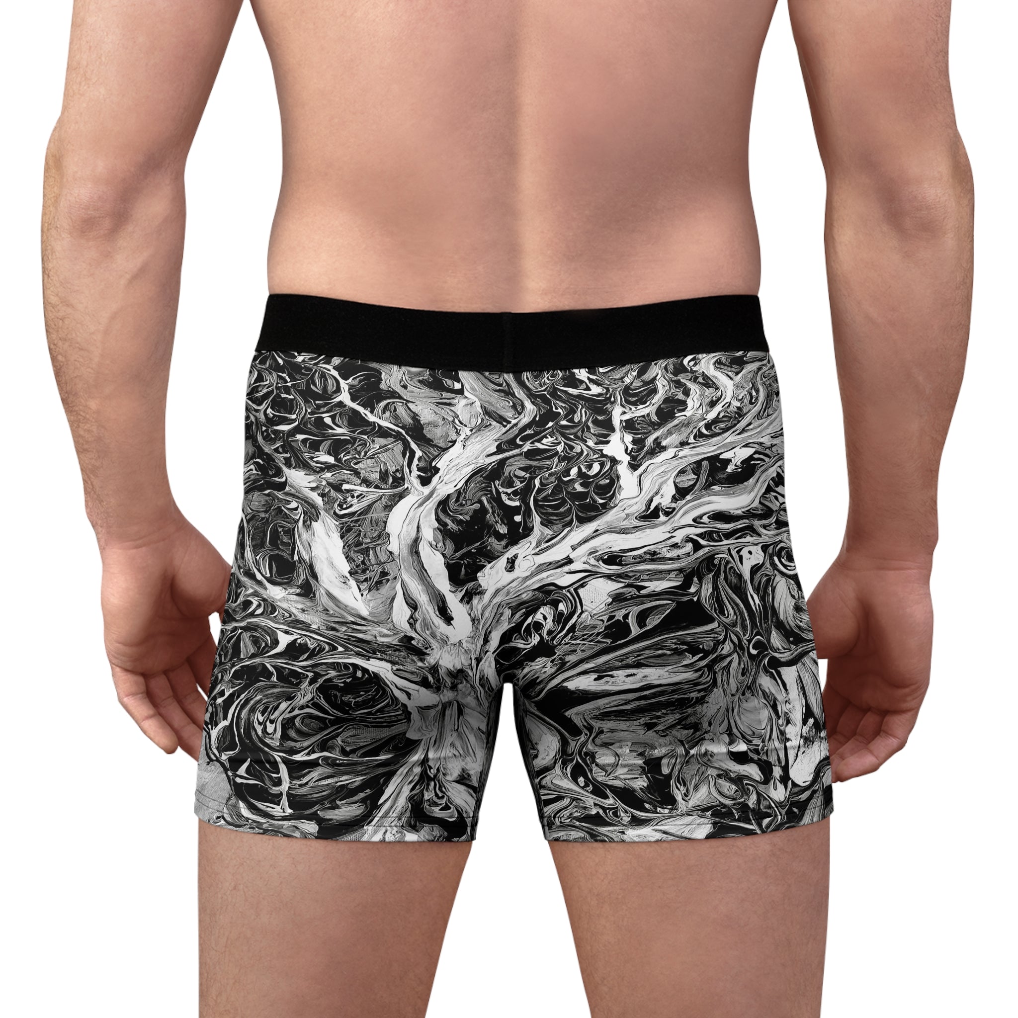 Dario Collection - BlackWhite Boxer Briefs