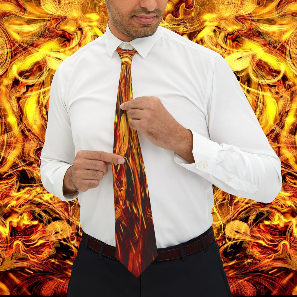 Otto Collection -Orange Gold Necktie