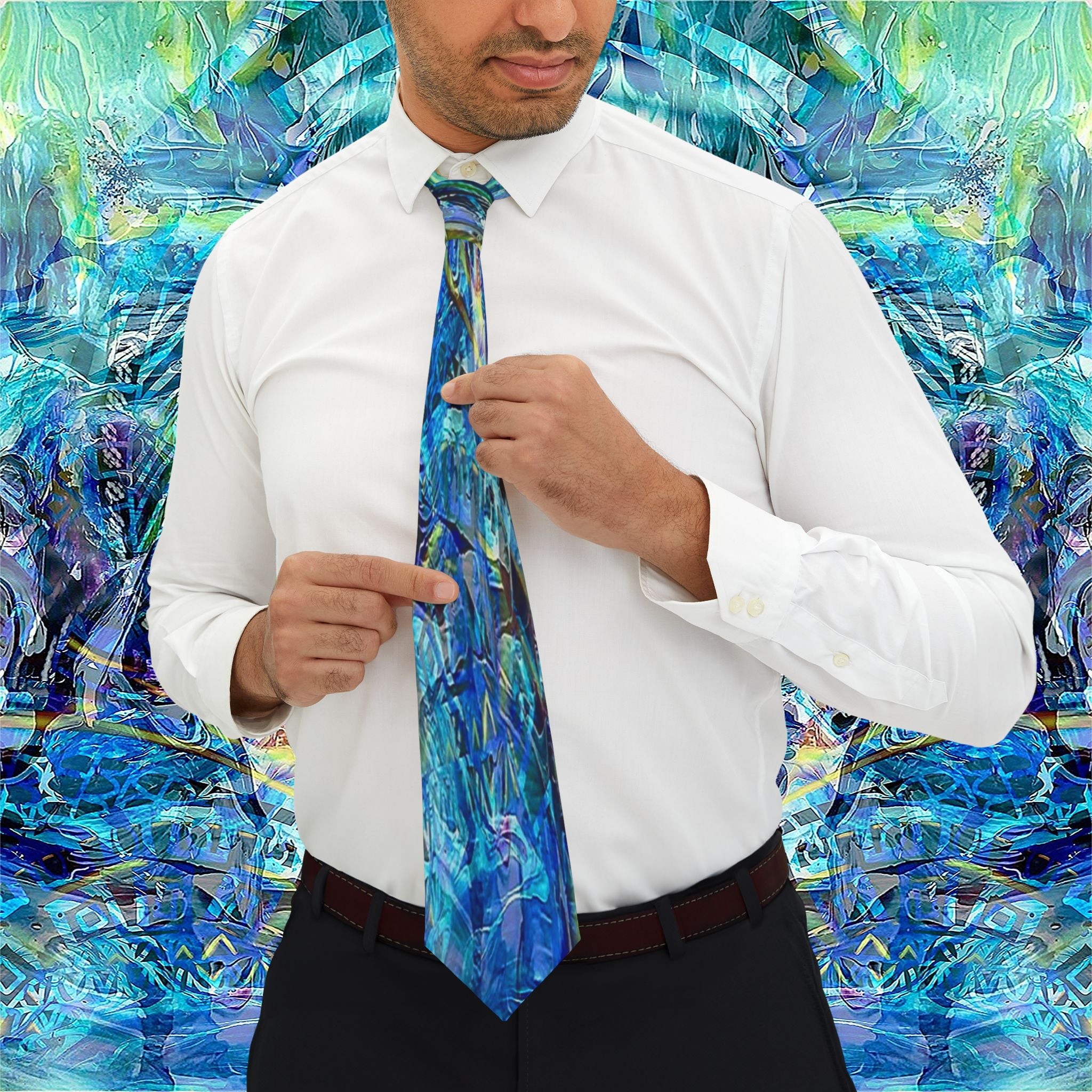 Conner Collection - Ocean Blue Necktie