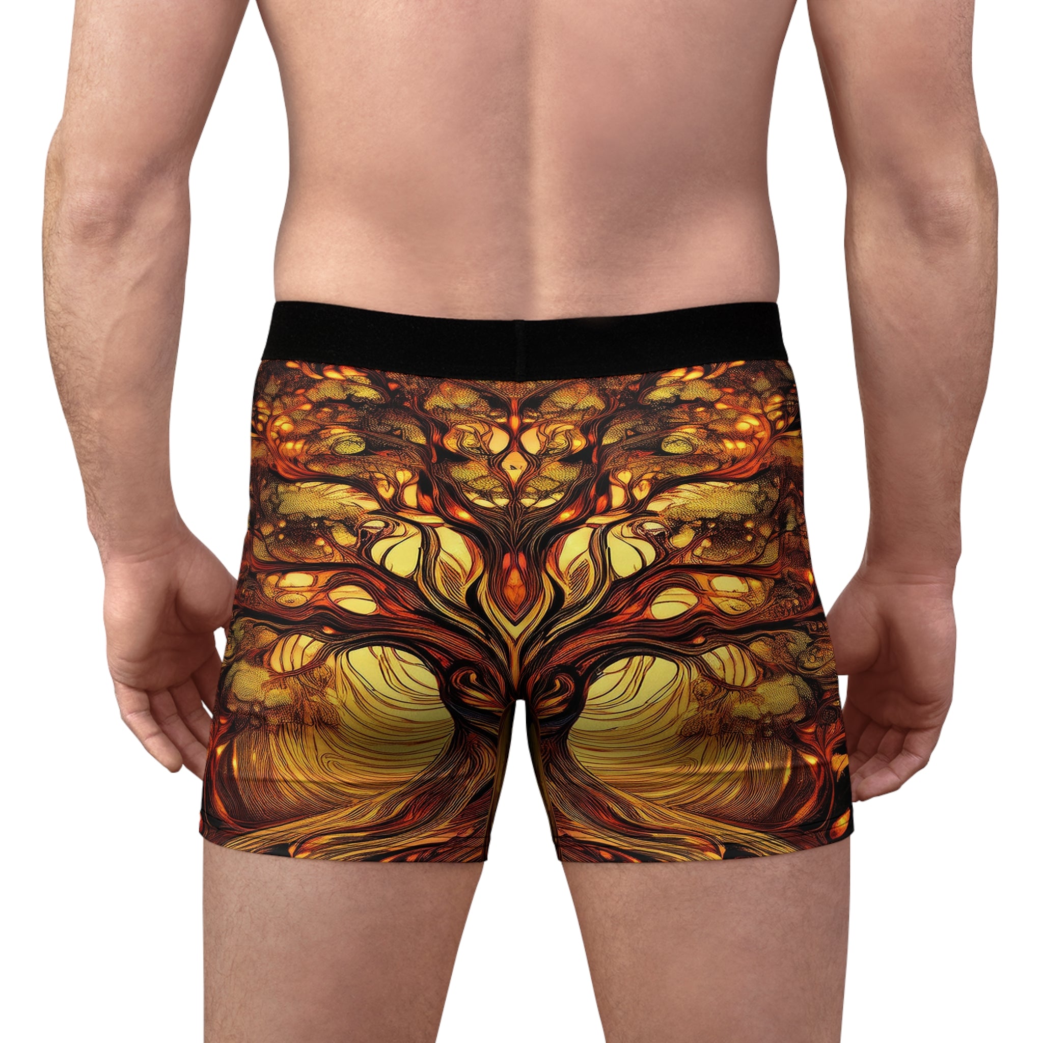Niko Collection - Orange Boxer Briefs