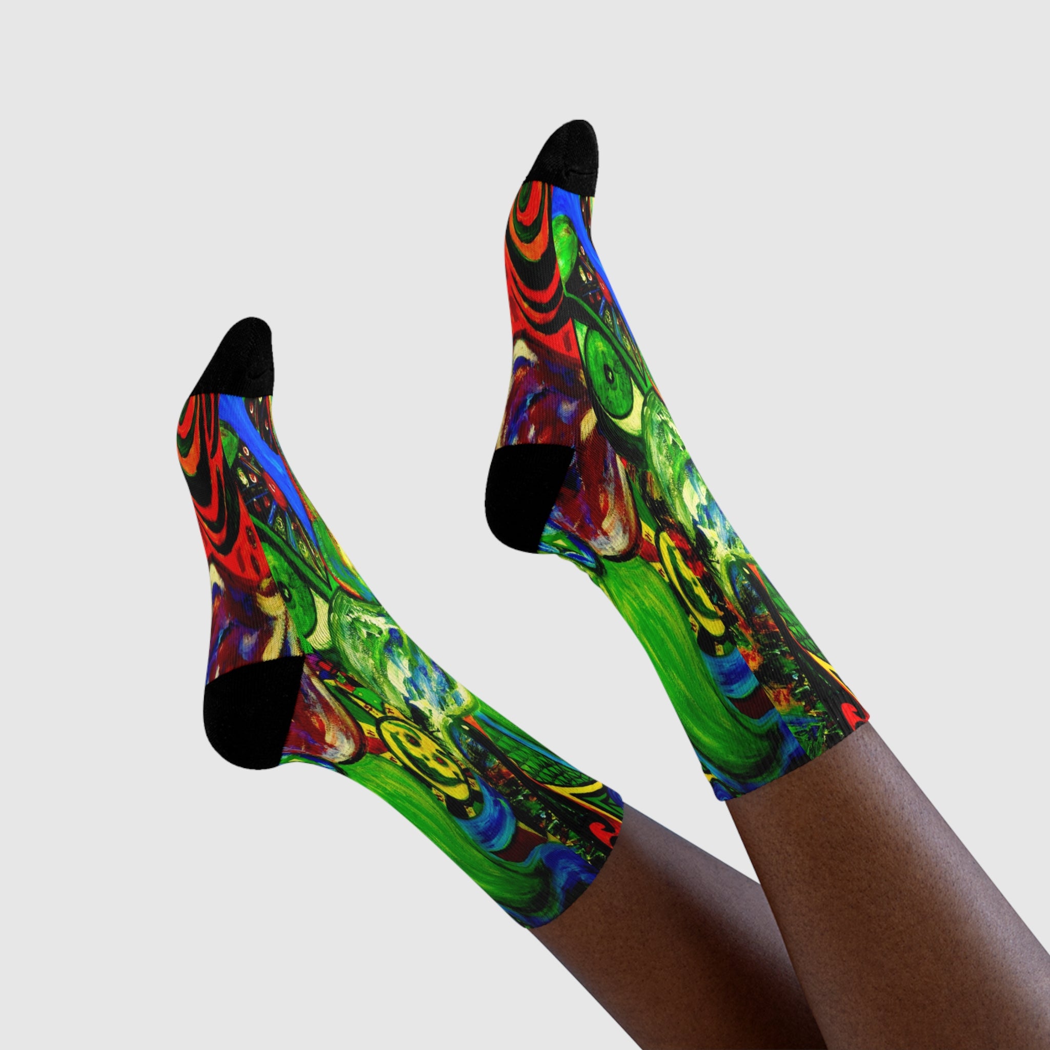 Farah Design - Psychedelic Crew Socks