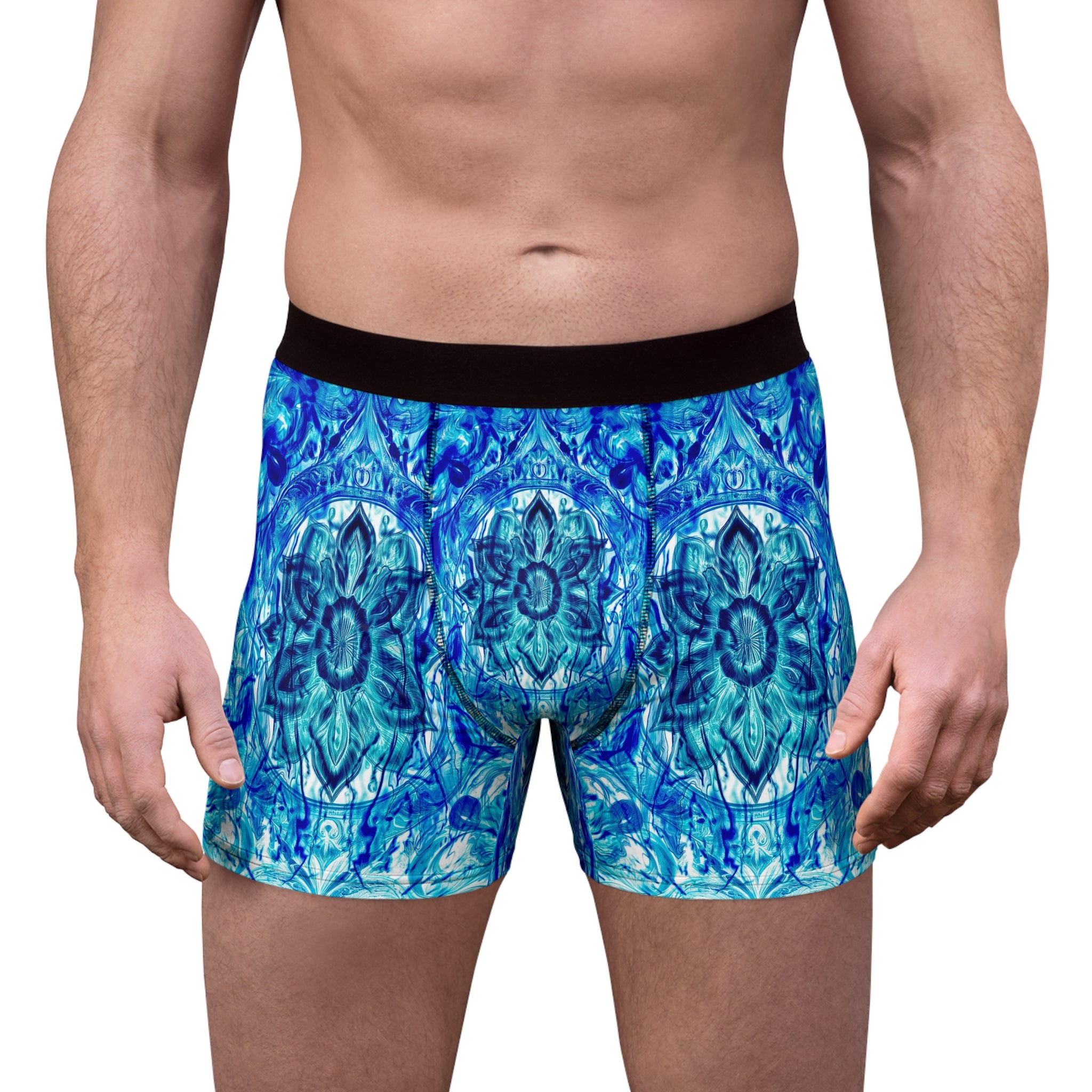 Bluey Collection - Blue Mandala Boxer Briefs