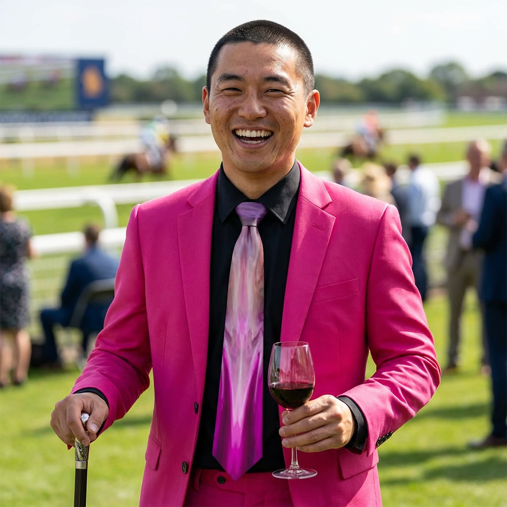 Joshua Collection -Pink Pearl Necktie