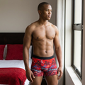 Azuel Collection - Blue Red Boxer Briefs
