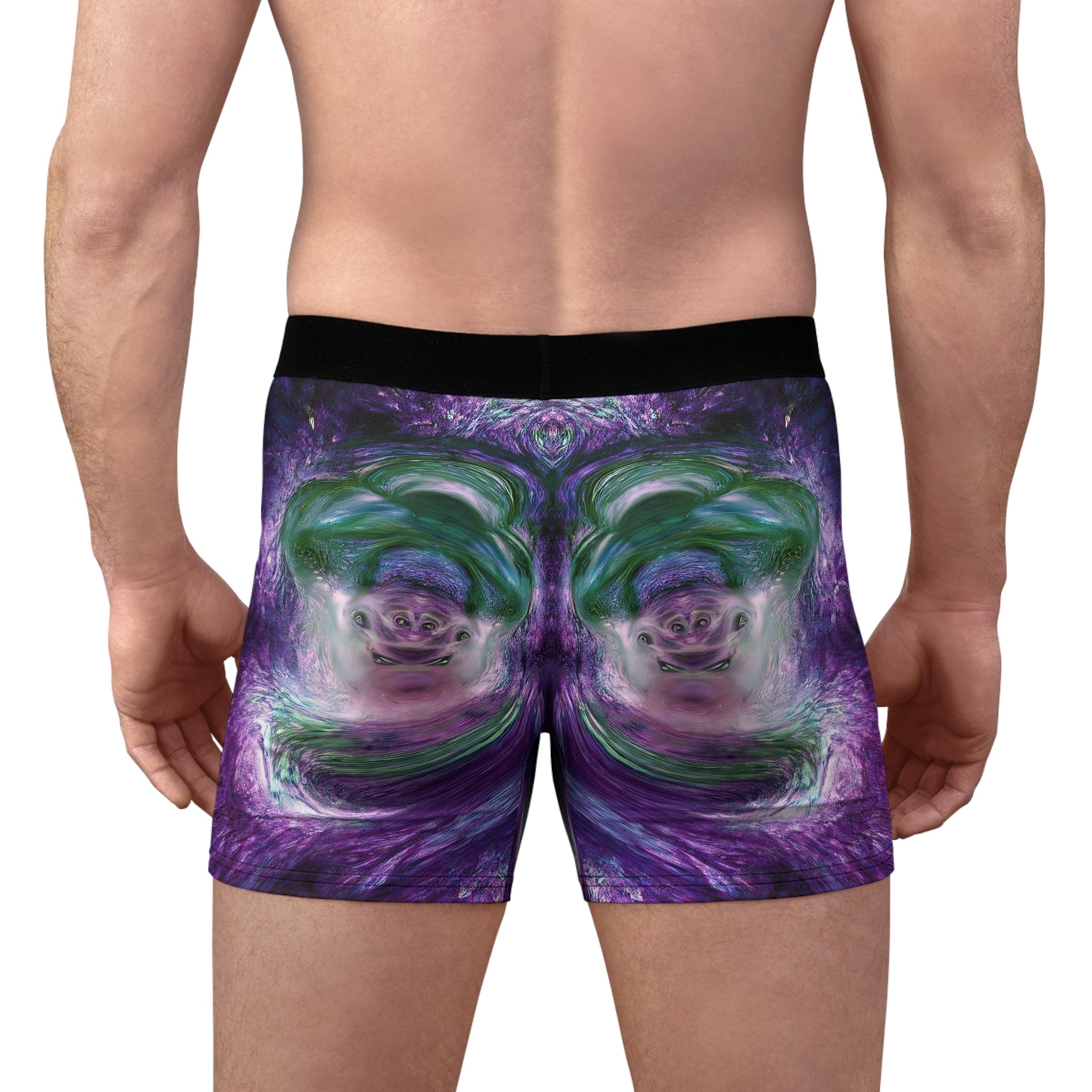 Jairo Collection - Psychedelic Purple Boxer Briefs