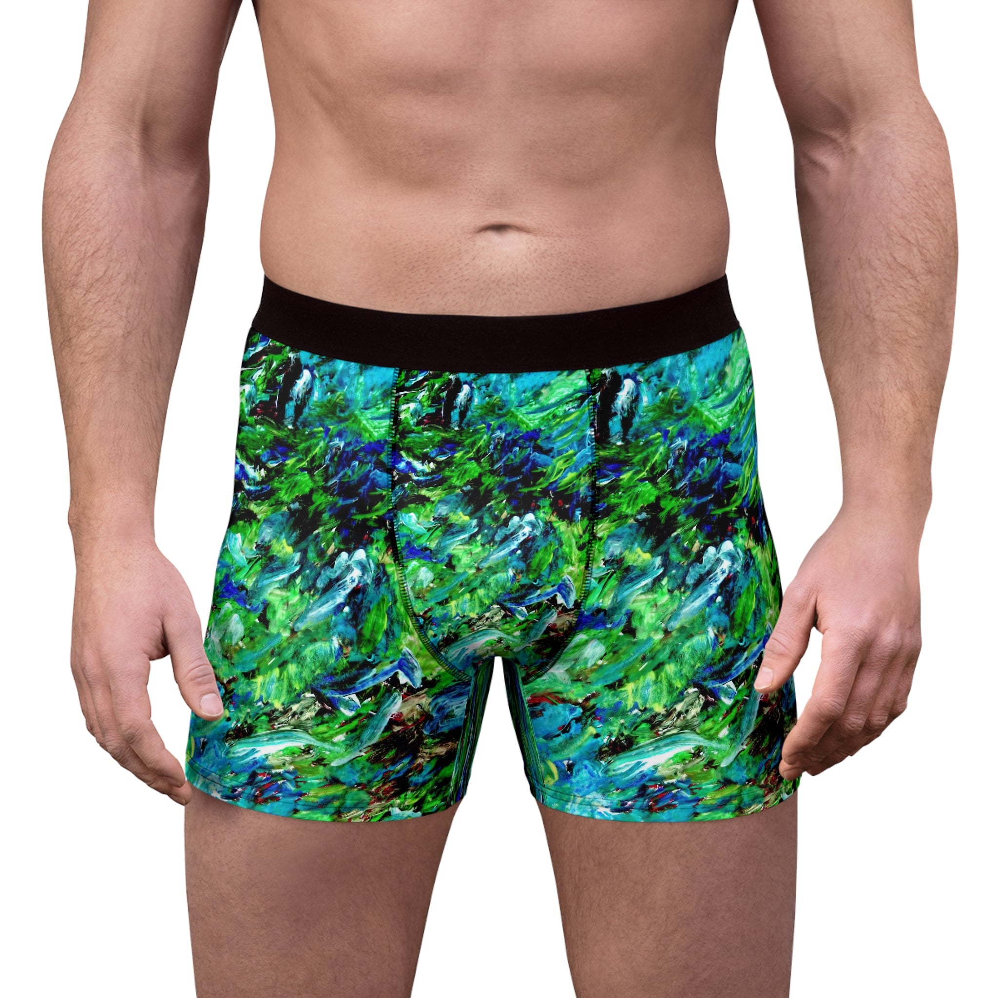 Charlie Collection - Ocean Green Boxer Briefs