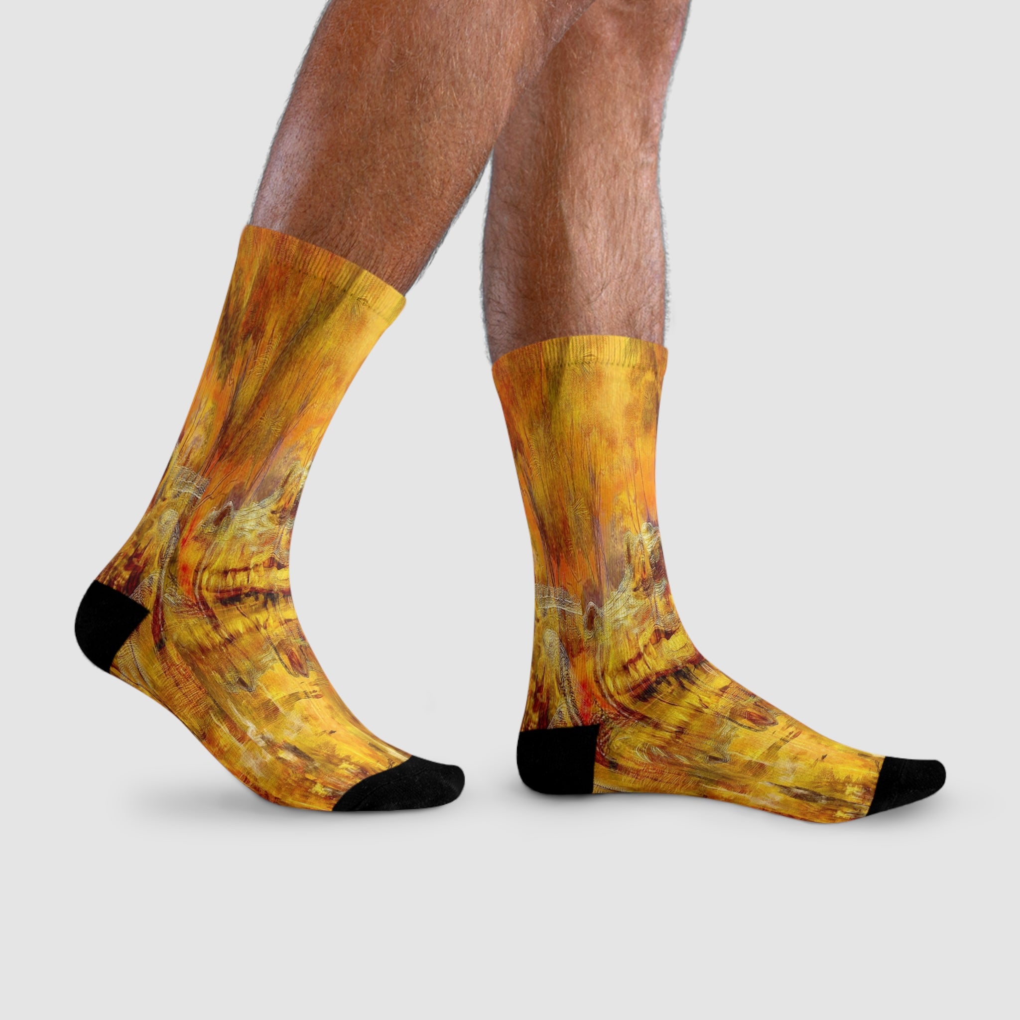 Ginga Collection - Sunburst Crew Socks