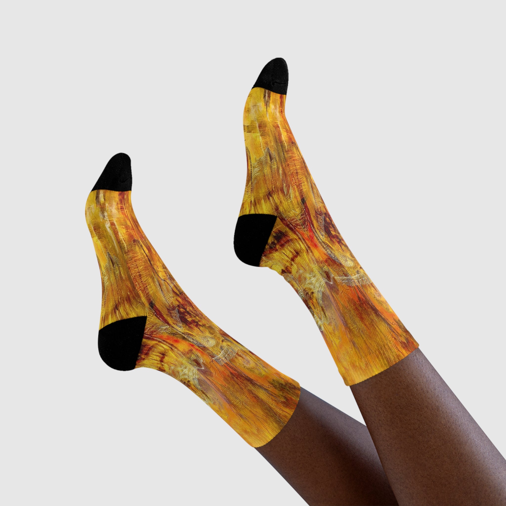 Ginga Collection - Sunburst Crew Socks