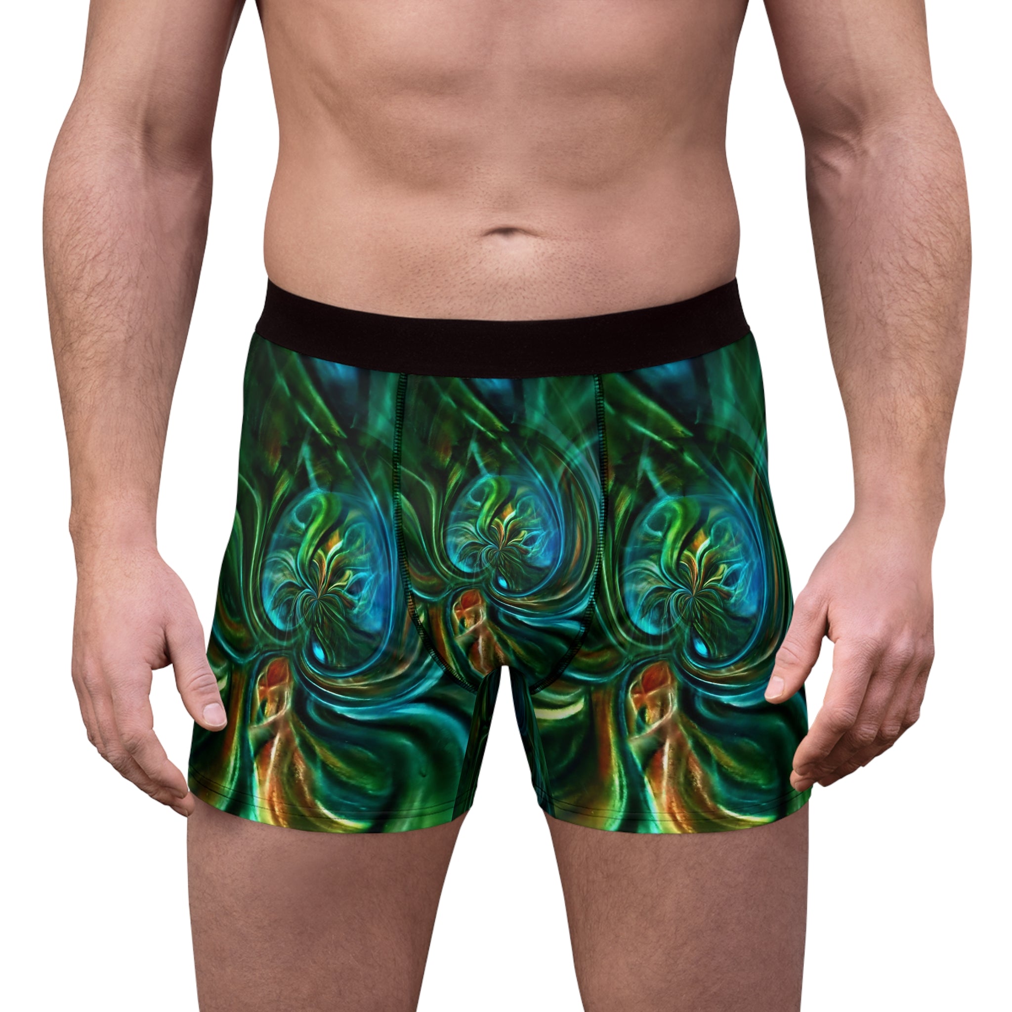 Farley Collection - Emerald Boxer Briefs
