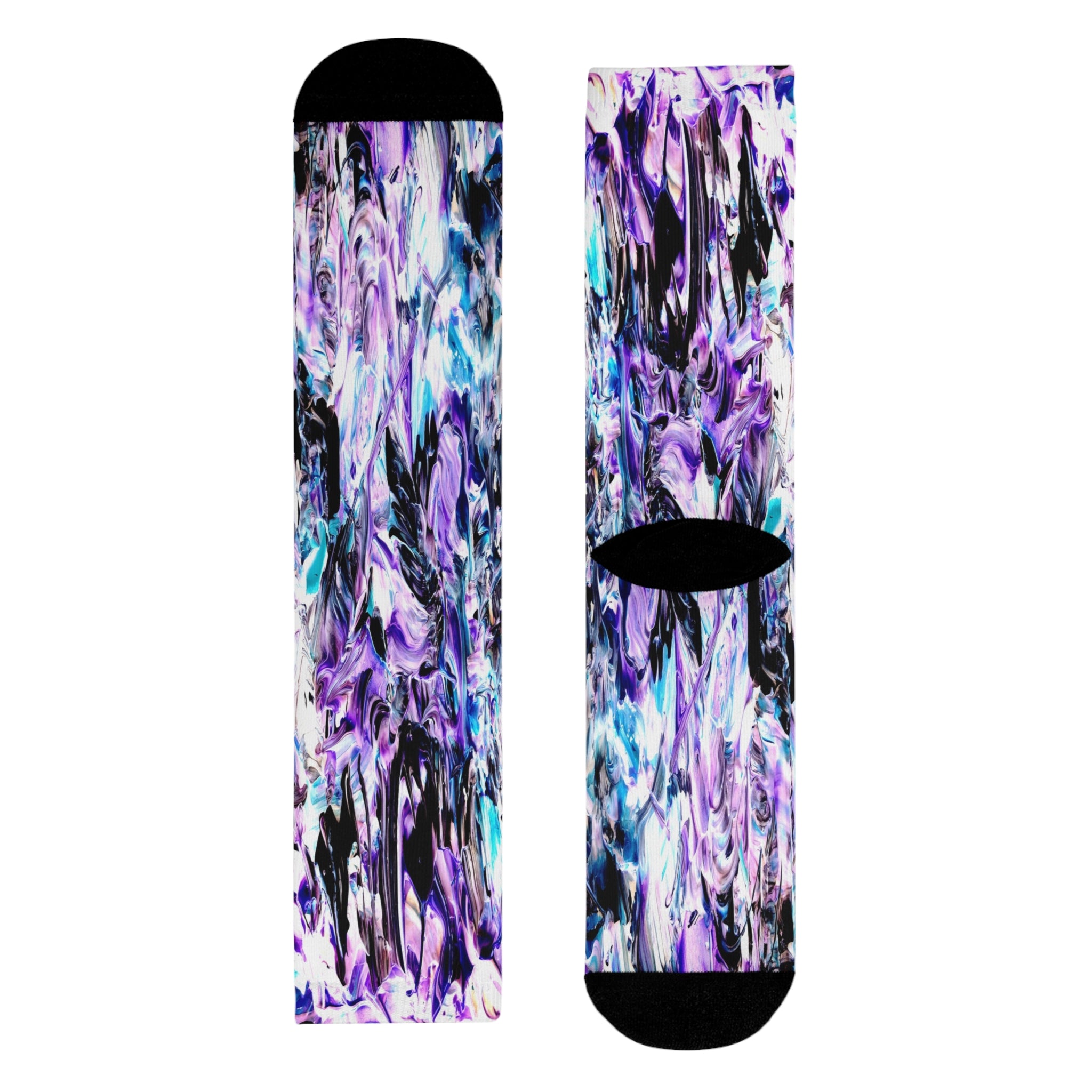 Kian Collection - Purple Crew Socks