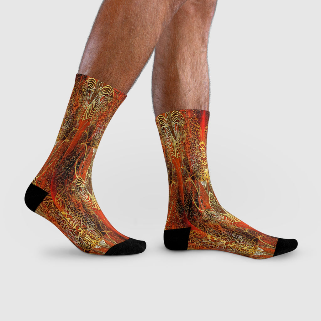 Takoda Collection - Tribal Crew Socks
